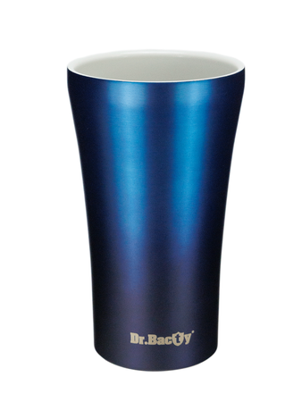 Dr.Bacty Apollo 2.0 „Fisch“ Thermo-Kaffeebecher - 360 ml - Monaco Blau