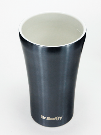 Dr.Bacty Apollo 2.0 thermal coffee mug - 360 ml - Gunmetal