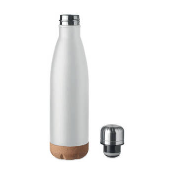 Dr.Bacty Atena 500 ml steel thermal bottle - White