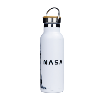 Dr.Bacty Iris steel thermal bottle - white - NASA