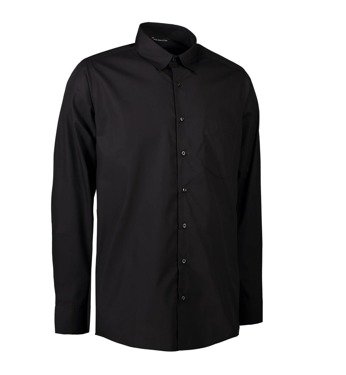 Easy Care Black men's shirt, black