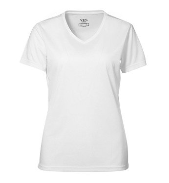 Functional YES t-shirt of ID, White