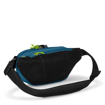 Hip pouch anti-theft Pacsafe ECO - blue made of econyl