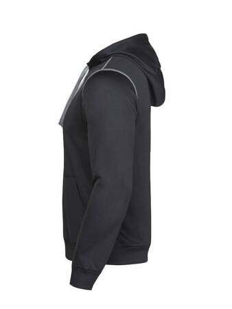 Hooded sweatshirt Pentathlon brand Printer - Black.