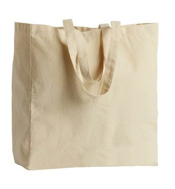 ID cotton bag, cream