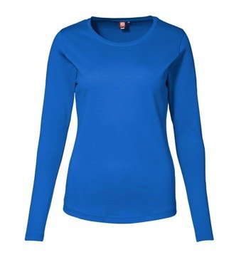 Interlock T-shirt Long-Sleeved Azure