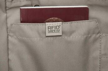 Large RFID Pacsafe wallet - Brown