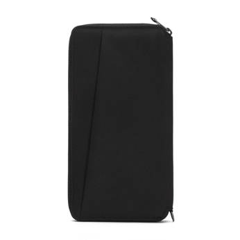 Large RFID Pacsafe women's wallet - black