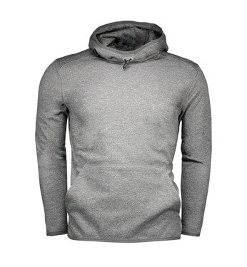 Man urban hoodie gray melange