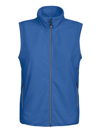 Melton Lady Vest D.A.D Sleeveless Jacket - Blue.