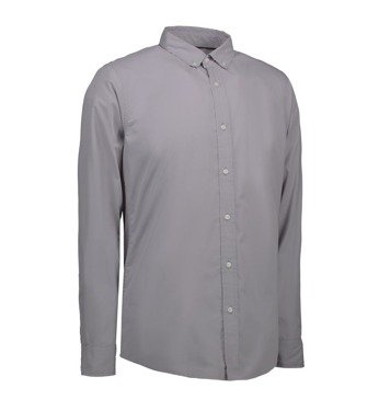 Men's Casual Stretch Gray shirt of ID, gray