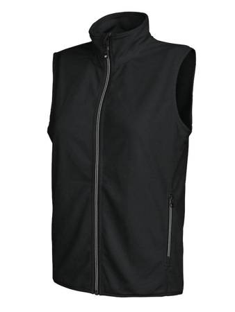 Men's Melton Lady Vest D.A.D - Black