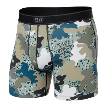 Men's SAXX DAYTRIPPER Boxer Brief - light camouflage.