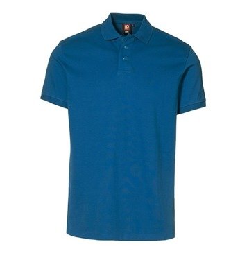 Men's Stretch Poloshirt Azure