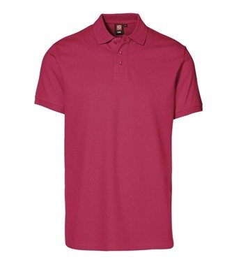 Men's Stretch Poloshirt Cerise