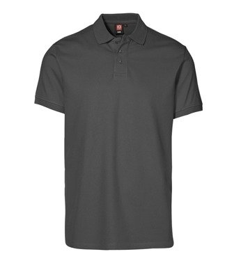 Men's Stretch Poloshirt Charcoal