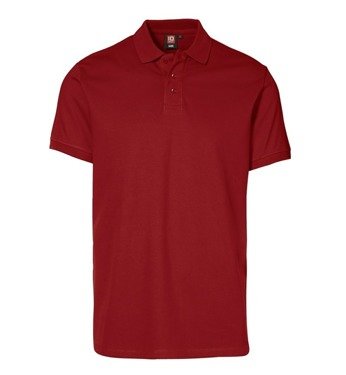 Men's Stretch Poloshirt Red