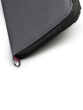 Men's large RFID Pacsafe wallet - dark gray