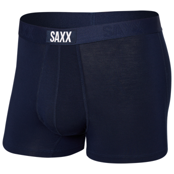 Men's short quick-drying SAXX VIBE Trunk boxers - navy blue.