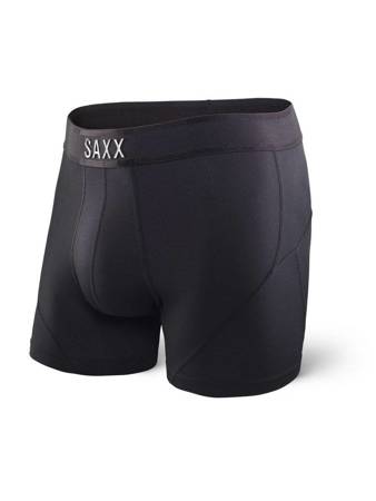 Men's training boxers SAXX KINETIC Boxer Brief - black.