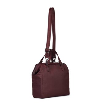 Pacsafe Citysafe CX Satchel Women's Bag - burgundy