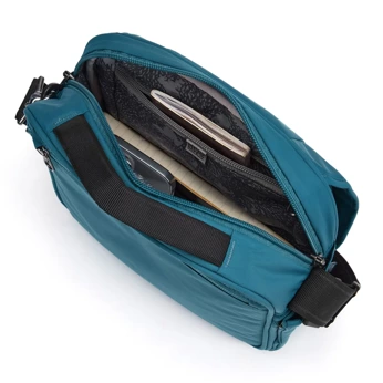 Pacsafe LS200 Anti-Theft Shoulder Bag - Turquoise