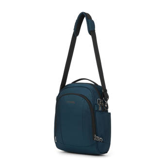 Pacsafe Metrosafe LS250 CX Econyl® anti-theft shoulder city bag - navy blue.