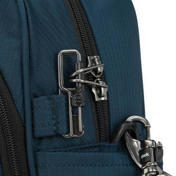 Pacsafe Metrosafe LS250 CX Econyl® anti-theft shoulder city bag - navy blue.