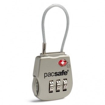 Pacsafe Prosafe 800 luggage lock with combination, with TSA system.