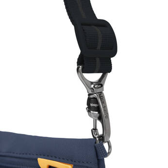 Pacsafe® go anti-theft crossbody pouch - navy blue