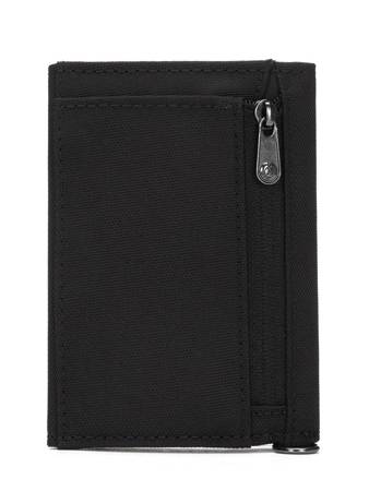 Pacsafe RFIDsafe recycled anti-theft wallet - black