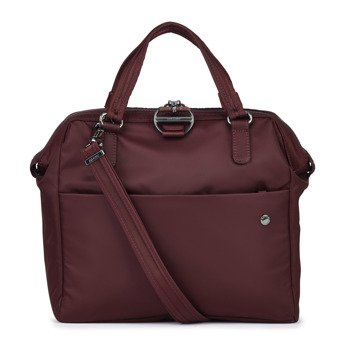 Pacsafe citysafe cx satchel women's bag - maroon