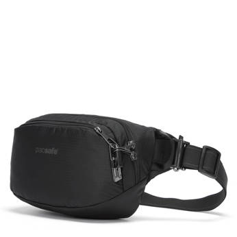 Pacsafe vibe 100 anti-theft hip pack - black