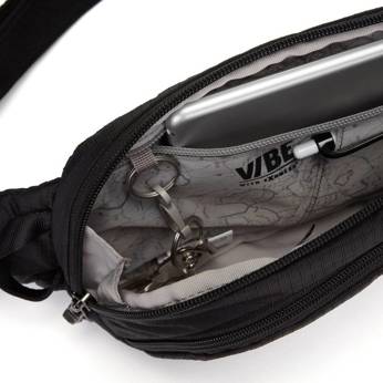 Pacsafe vibe 150 anti-theft sling pack - black