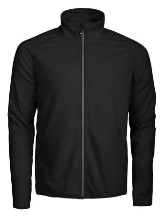 Polar Melton Full Zip D.A.D - Black