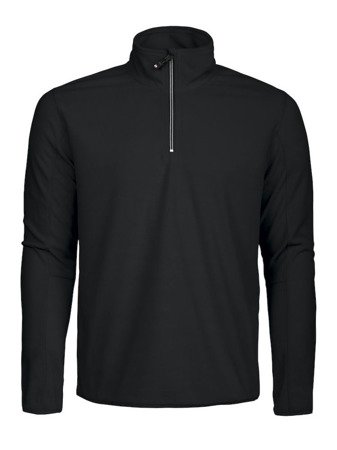 Polar Melton Half Zip D.A.D - Black