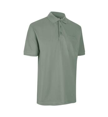 Polo PRO Wear shirt with a pocket, from the ID brand - Olive