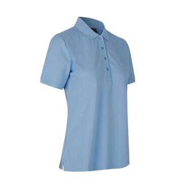 Polo shirt PRO Wear CARE, classic, women's, brand ID - Light blue