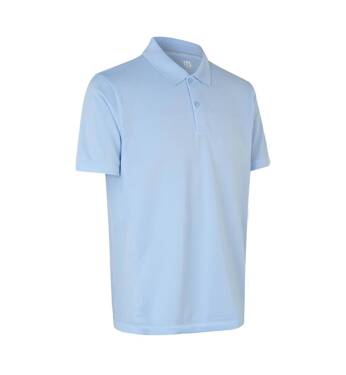 Polo shirt, active, brand ID - Light blue