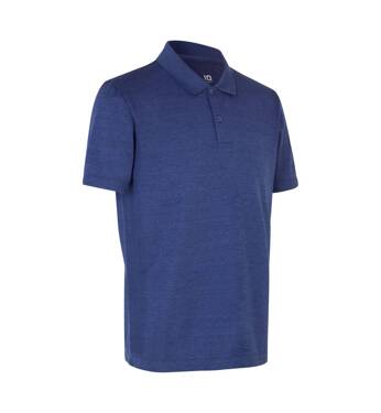 Polo shirt, active, brand ID - Navy Melange