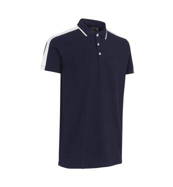 Polo shirt, contrasting, ID brand - Navy blue