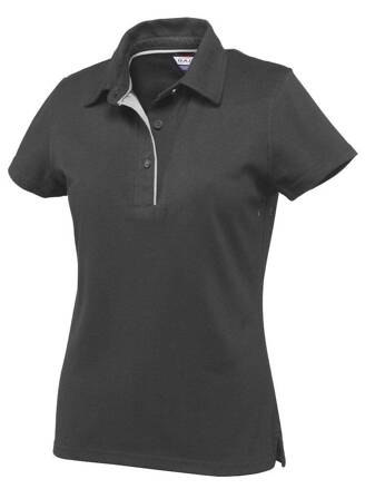 Polo shirt for women Shepparton Lady D.A.D - Black.