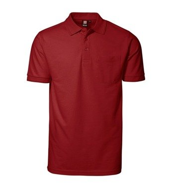 Pro Wear Polo Shirt Pocket Red