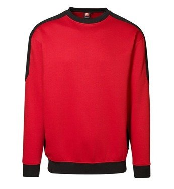 Pro Wear Sweatshirt Contrast Red