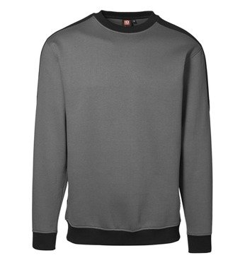 Pro Wear Sweatshirt Contrast Silver Gray