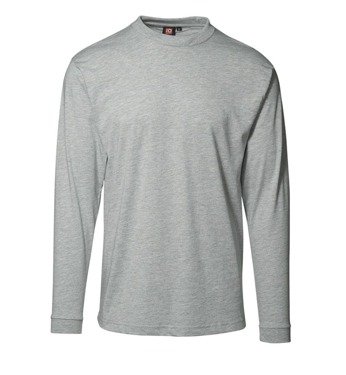 Pro wear t-shirt long-seved gray melange