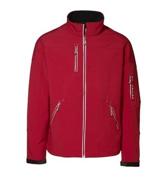 Soft Shell Jacket Contrast Red