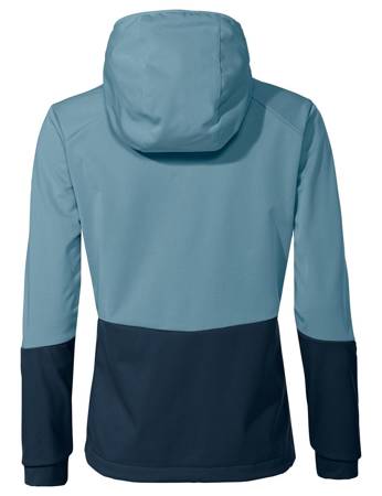 Softshell jacket women's sports vaude tremalzo - blue