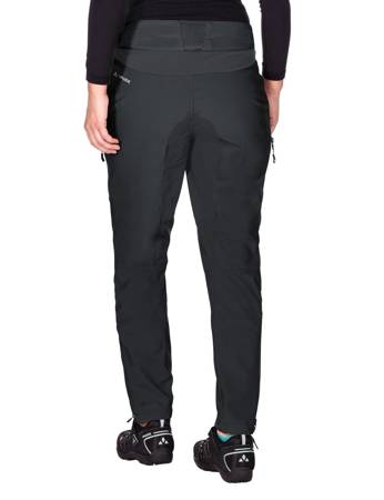 Softshell pants women's bicycle vaude qimsa ii - black