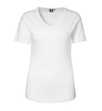 T-shirt- ID INTERLOCK V-REC weave, Biały